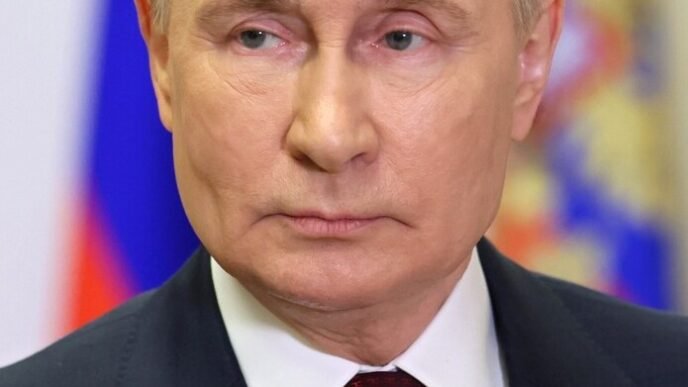 Président de la Russie, Vladimir Poutine via wikipedia