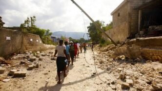MINUSTAH Le séisme de 2010 a fait des centaines de milliers de victimes et causé d'importants dégâts à travers la capitale d'Haïti, Port-au-Prince (photo d'archives).